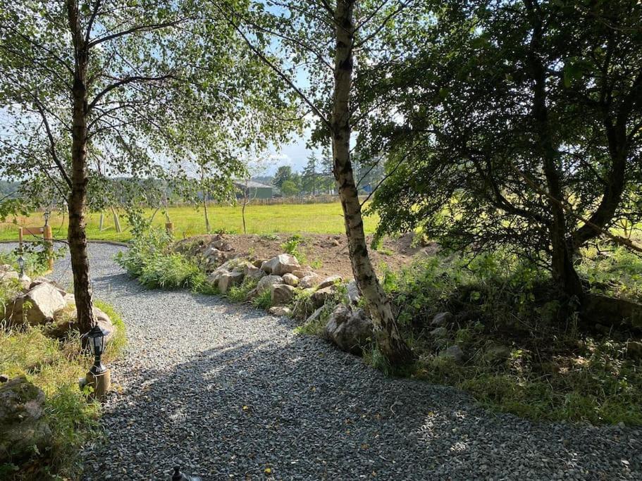 Craigshannoch Luxury 1 Bed Woodland Lodge Hot Tub Kintore Buitenkant foto